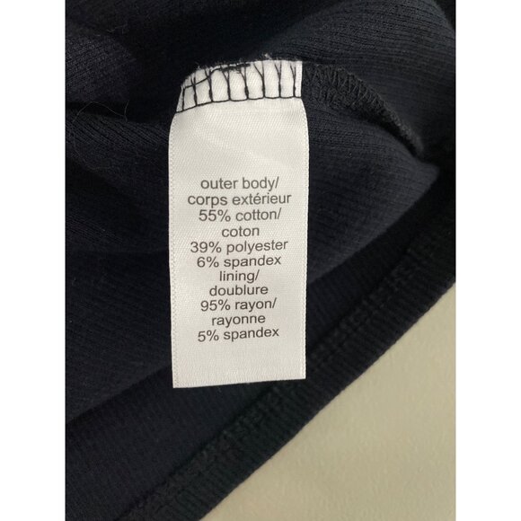 Maurices 24/7 Dress Size XL Surplice V Neck Sleeveless Solid Black Office Modern - Picture 4 of 8